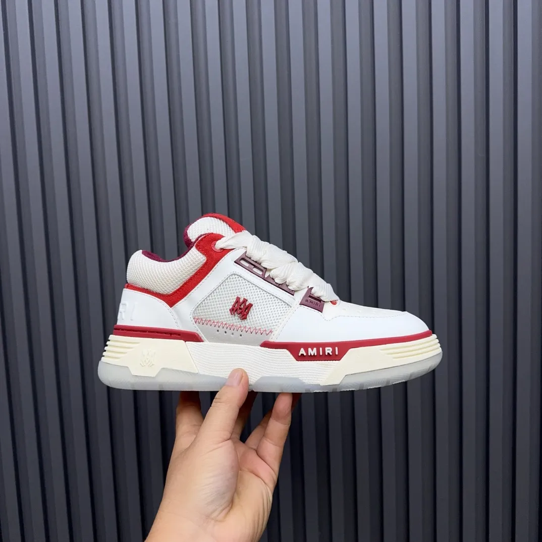 Men's shoes 💰660💰 AMIRI AMIRI trendy brand hot sale 🔥 Available all year round, couples 💑 Official website synchronization Imported fabrics 1⃣️ vs 1⃣️ replica, original factory special original sole, 35-45 (45. non-refundable)